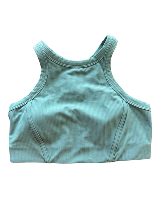 Ribbed Nulu High Neck Yoga Tank