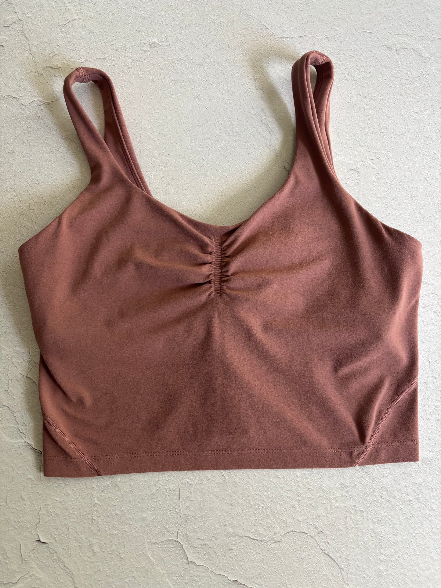 Align Gathered-Front Tank Top