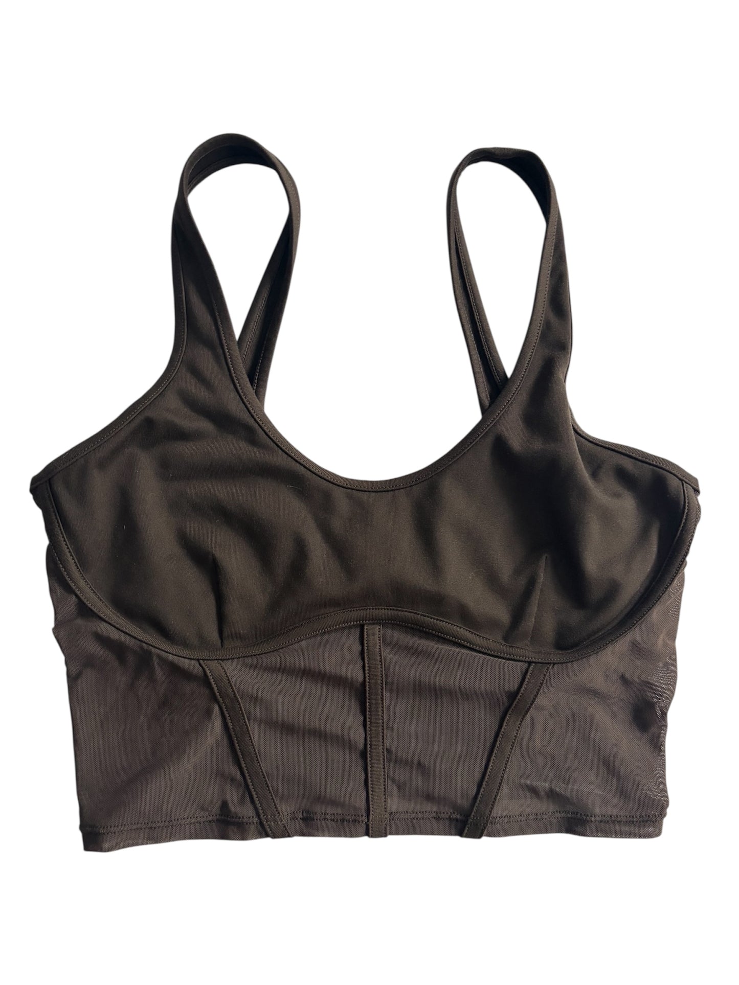 Alo Airbrush Mesh Corset Tank