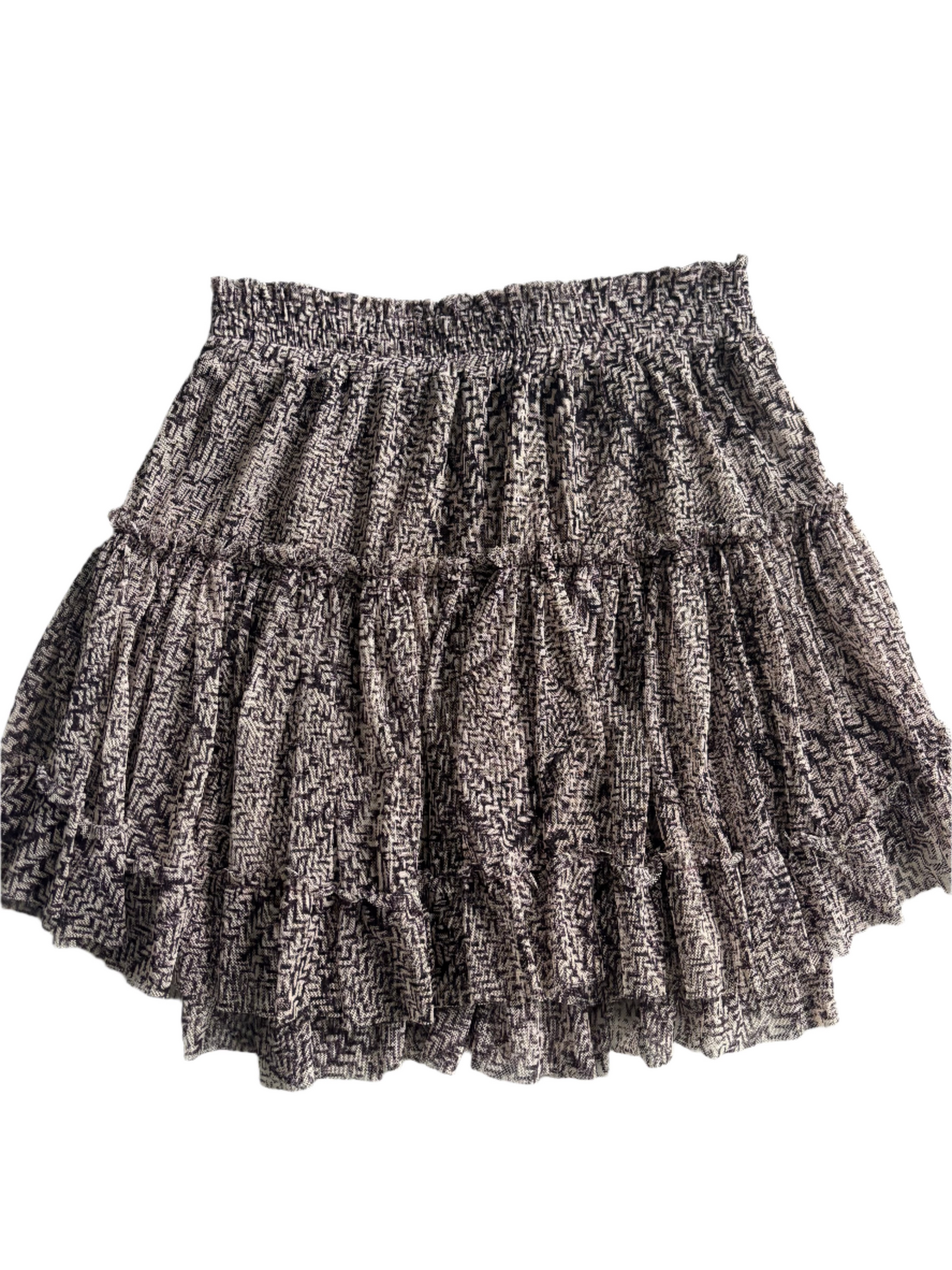 Misa Los Angeles Marion Ruffled Mini Skirt