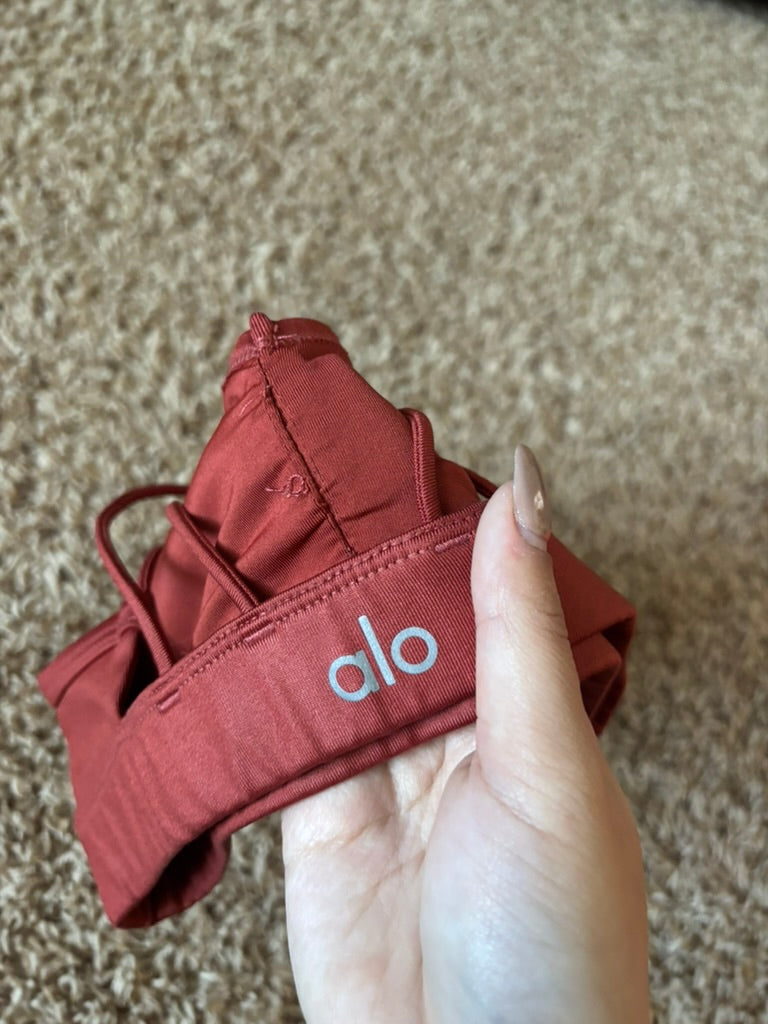 Alo Sunny Strappy Sports Bra