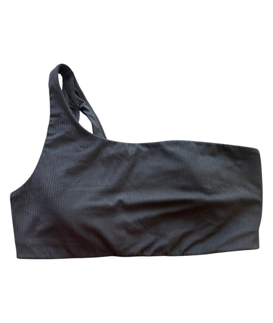 Ribbed Nulu Asymmetrical Yoga Bra