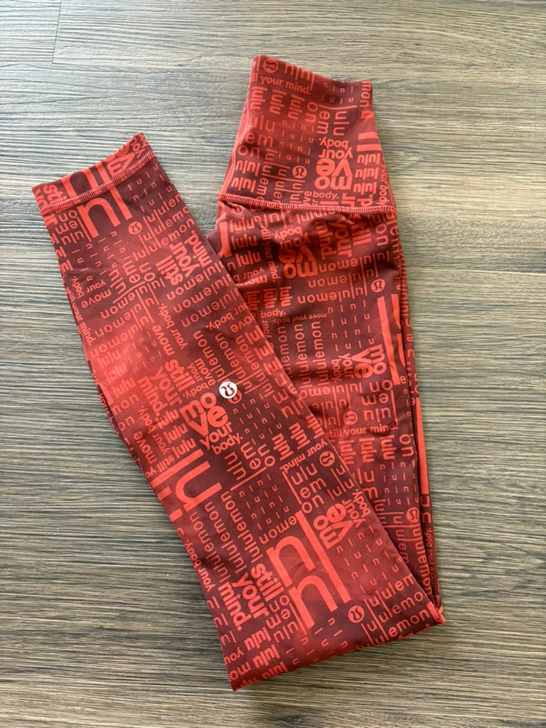 Lululemon Ombré Red Multi SET