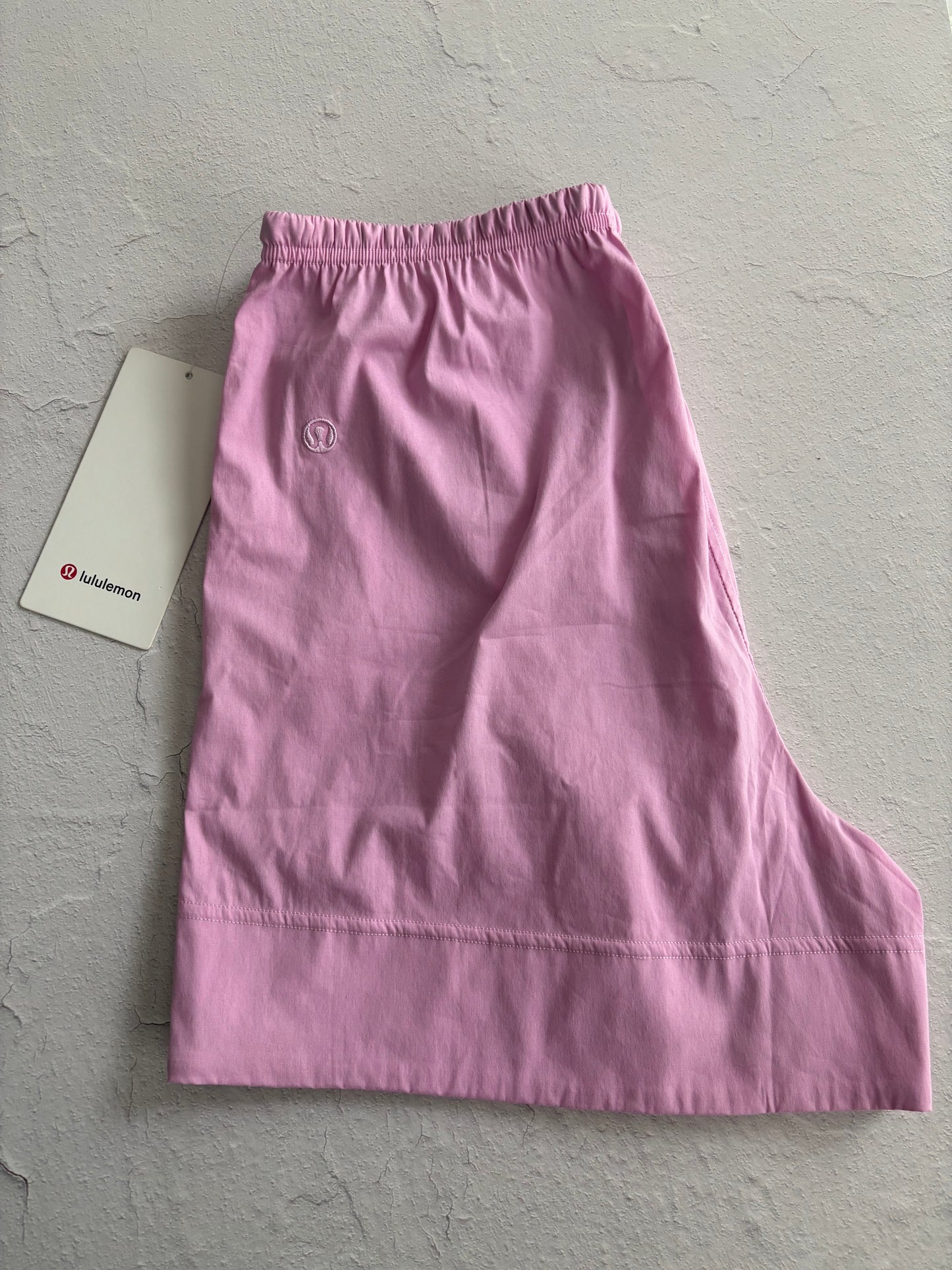 Cotton Blend Poplin HR Short 4”